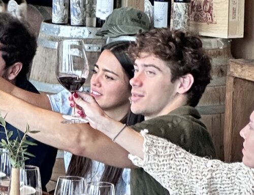 Franco Colapinto disfrutó de almuerzo mendocino en Bs. As.