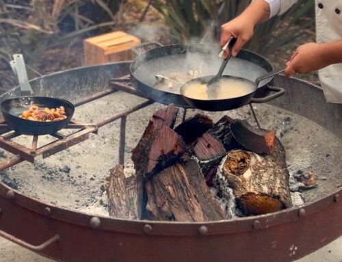 «Granero» y una paella al estilo español