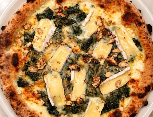 «Pizza Blanca de Espinacas y Brie» – Novedad
